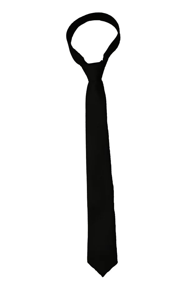 Foto: corbata negra