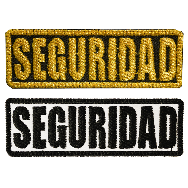 PARCHE SEGURIDAD PARA PECHO