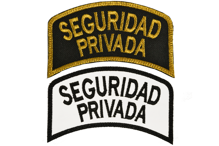 PARCHE SEGURIDAD PRIVADA PARA MANGA