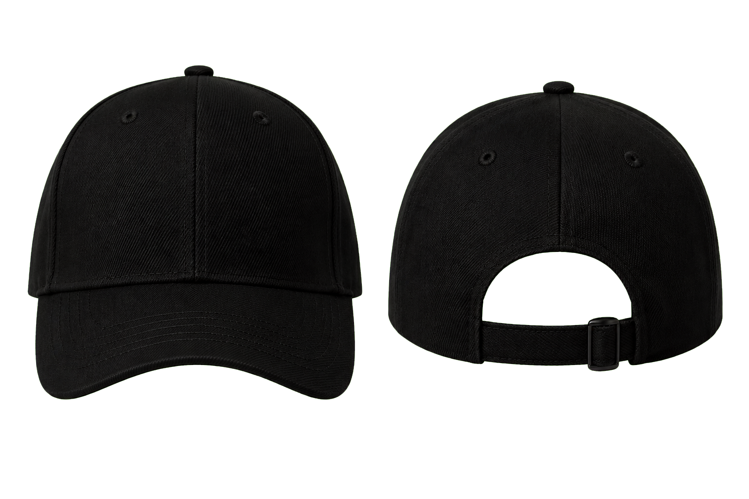 GORRA BEISBOLERA NEGRA