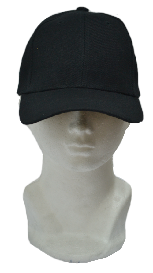 GORRA BEISBOLERA NEGRA