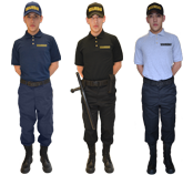 Uniformes Comando con playera tipo polo
