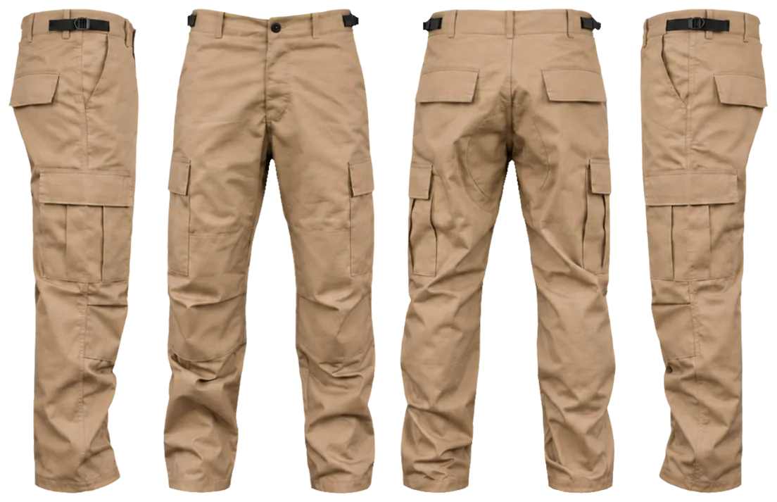 PANTALON COMANDO RIPSTOP KAKI