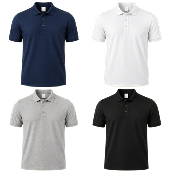 Playera caballero manga corta
