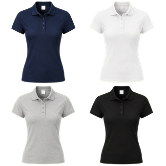 Playera dama manga corta