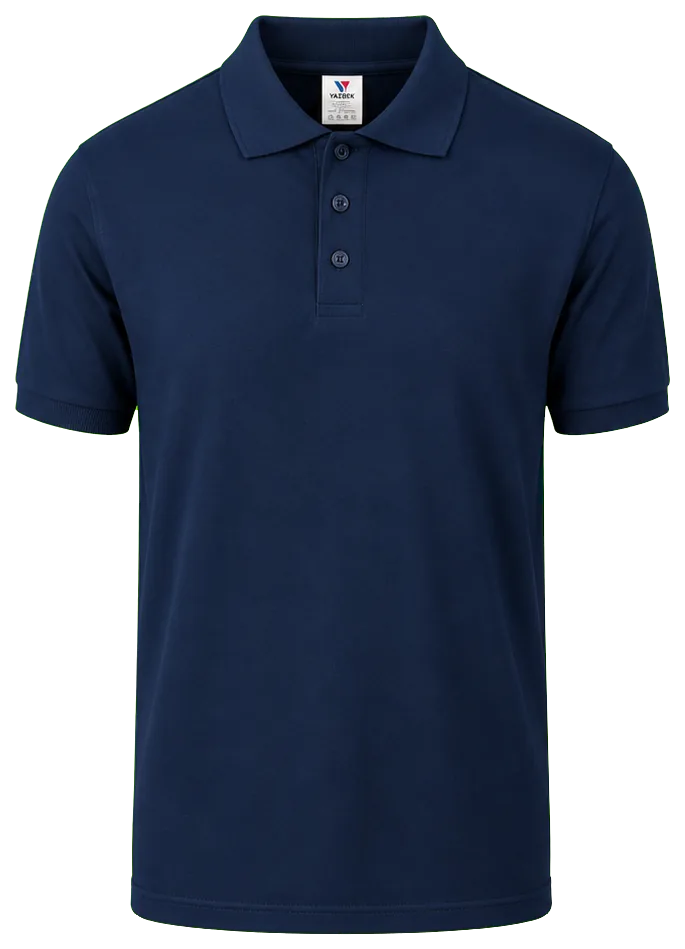 Foto: playera azul marino tipo polo
