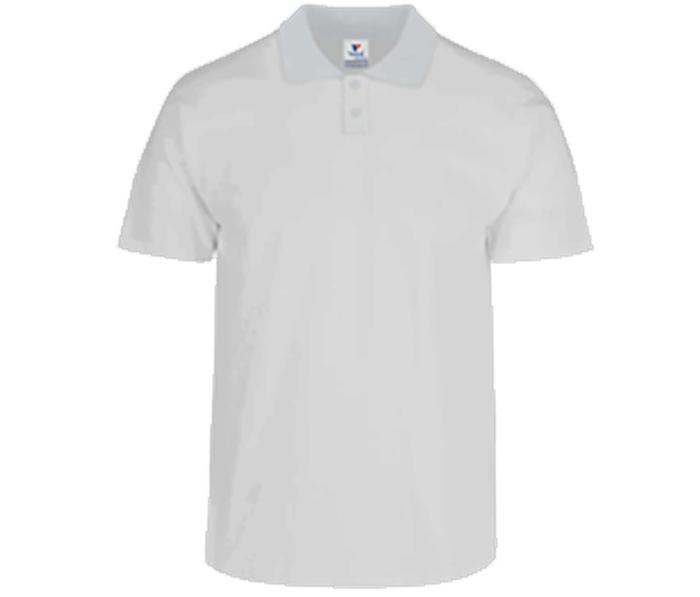 PLAYERA BLANCA TIPO POLO