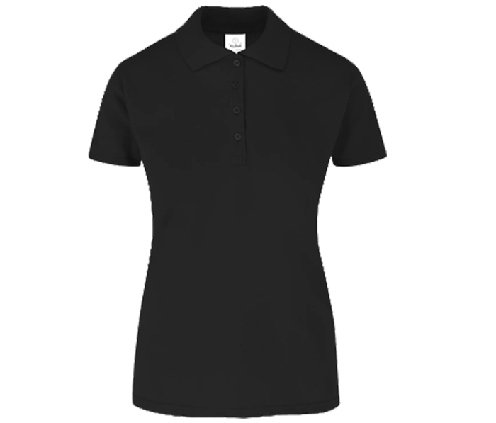PLAYERA NEGRA DE DAMA TIPO POLO