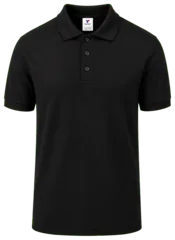 PLAYERA NEGRA TIPO POLO