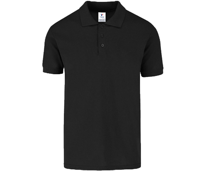 PLAYERA NEGRA TIPO POLO